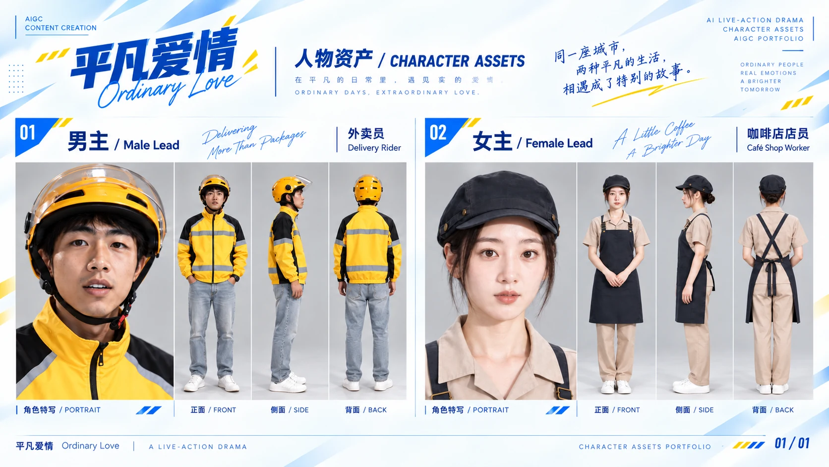 平凡爱情人物资产