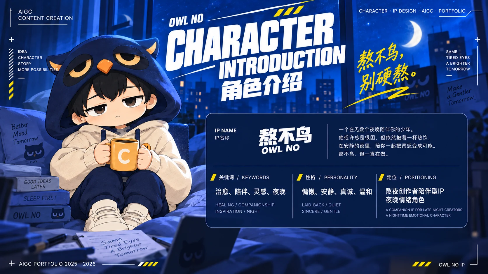 熬不鸟角色介绍