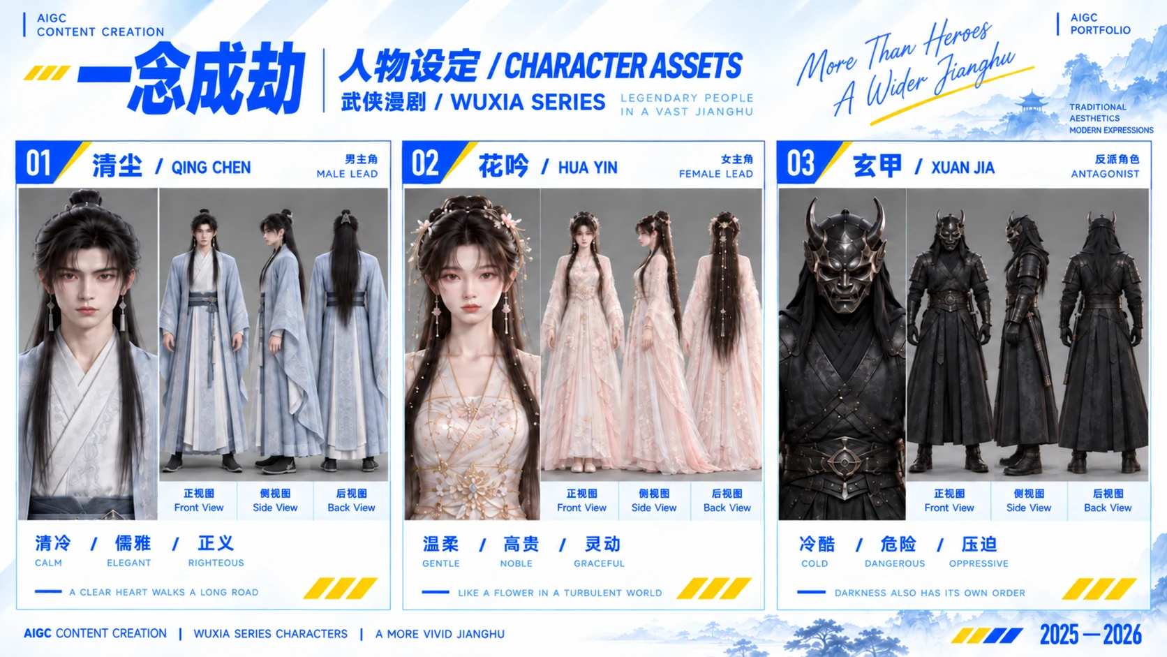 一念成劫人物设定