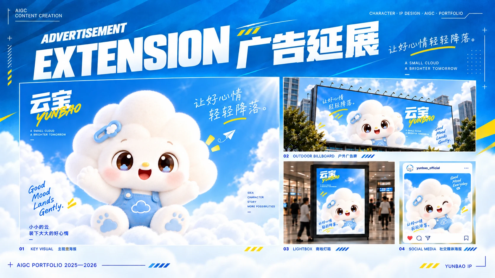 云宝 IP 广告延展